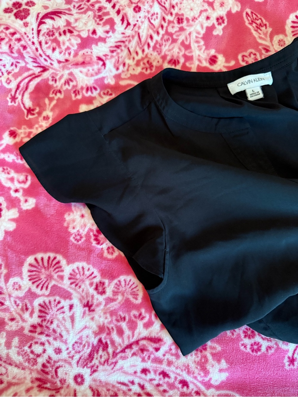 Calvin Klein Black dress shirt